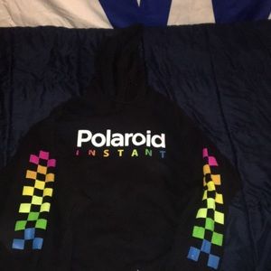 Polaroid instant pullover hoodie
